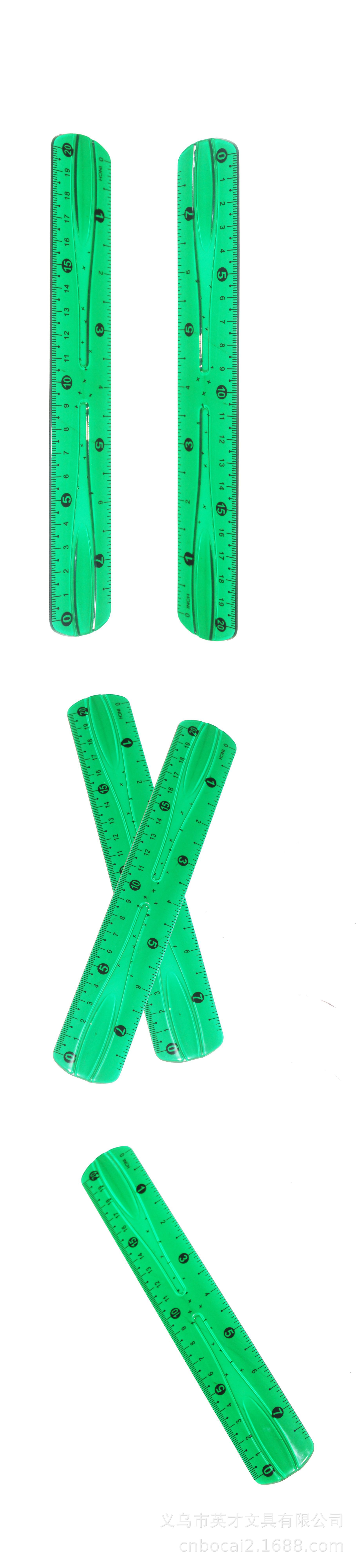 Factory direct sales, cross-border stationery rulers, customized student rulers, children's learning rulers wholesale details Picture
