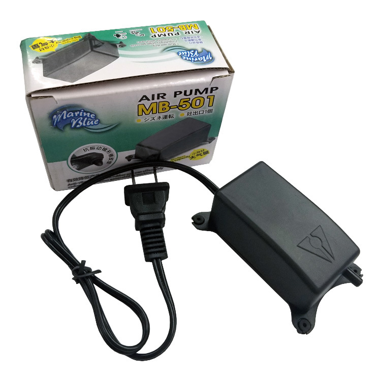 Aquarium micro-oxygenation pump, single-hole air pump, small-sized fish oxygenation pump, mini oxygenation machine for oxygenation