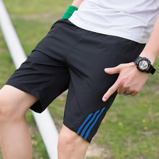 新款男士休闲裤夏季宽松运动健身短裤男五分速干户外大码跑步