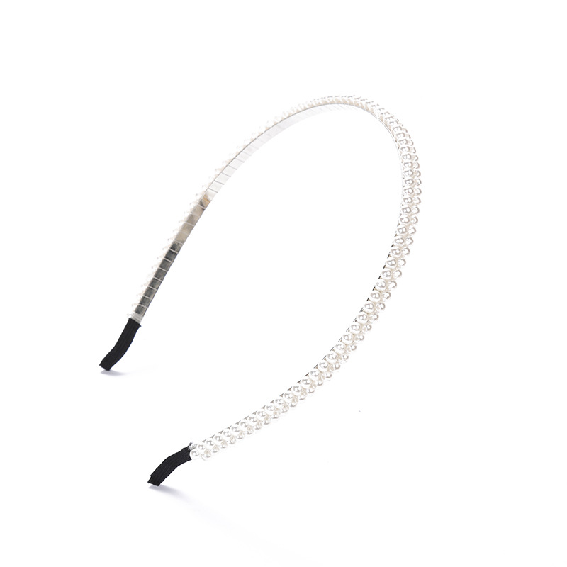 Korean version of the popular hair band, women's headband, InS-style accessories, cat ears, pearl bow hair accessories, domestic independent wholesale Item Picture