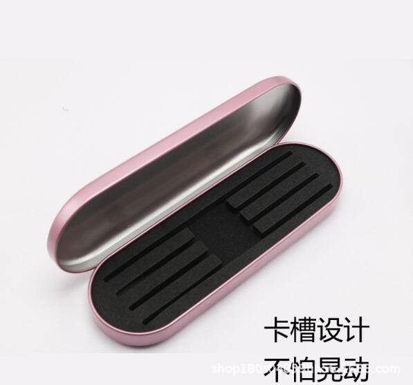 Wholesale new type of eyelash extension false eyelash tweezers storage box, tinplate material eyelash extension tweezers tool box shanilak Item Picture