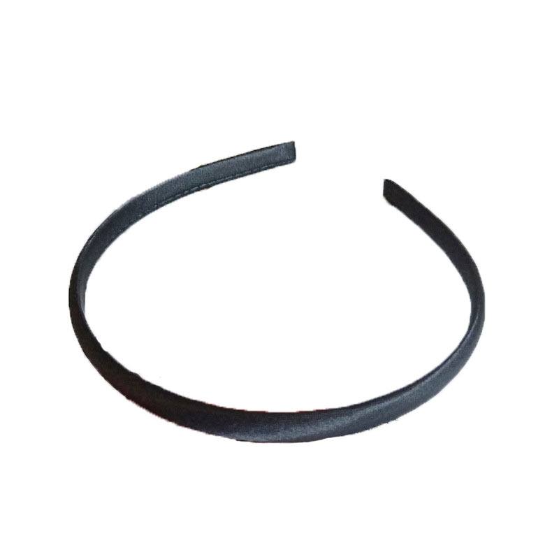 1Cm Wide Wrap Cloth Headband Plastic Headband Toothless Multi-Color Diy Handmade Hair Accessories Headband Accessories Materials Item Picture