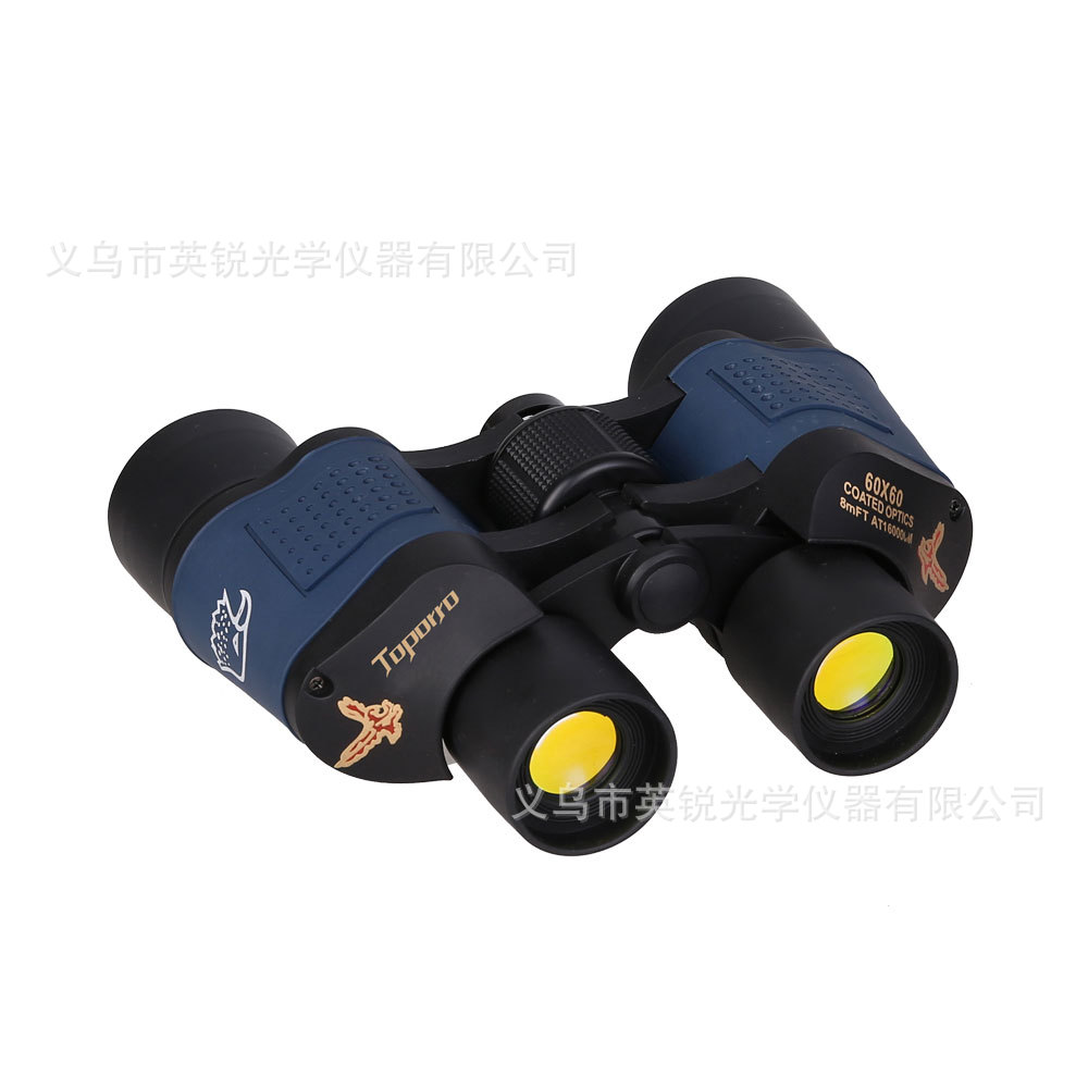 Wholesale 60x60 binocular coordinate night vision Golden Eagle telescope, high-power high-definition red film telescope Item Picture