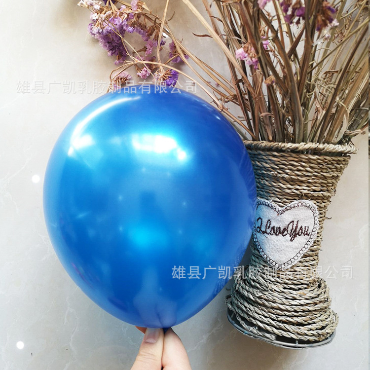 150-gram thickened pearlescent balloons, 10-inch round decorative wedding supplies, wedding room decorations, arch balloons, supplied by the manufacturer Specification image