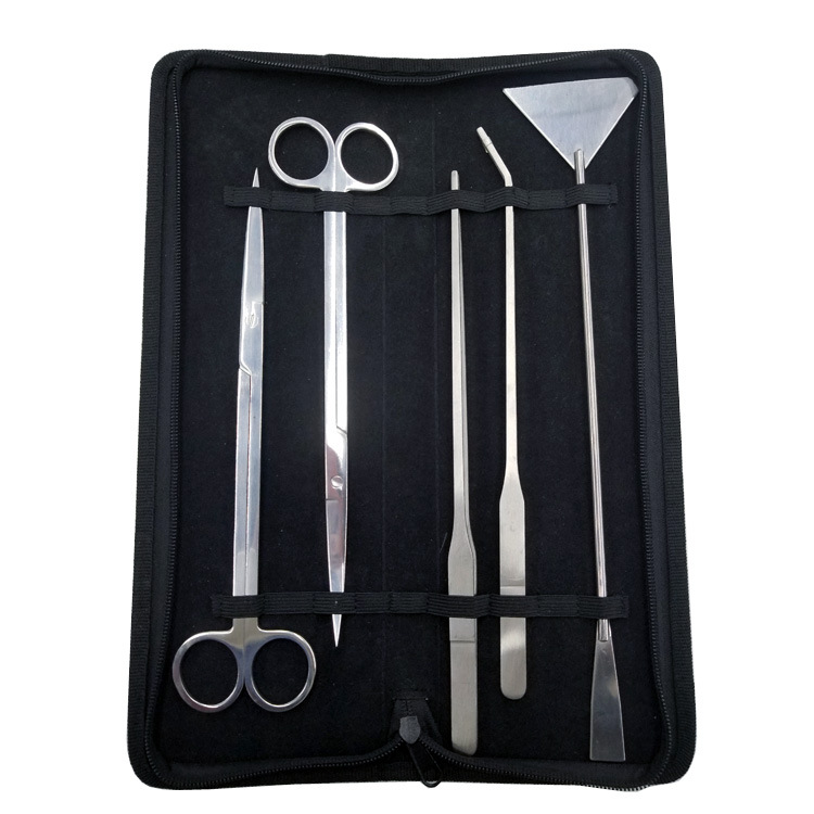 Baojie Aquarium Premium accessories, including water plant curved mouth scissors, stainless steel scissors, water plant clips and other sets Item Picture