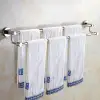 Bathroom towel bar, 304 stainless steel bath towel rack, bathroom towel rack, high and low double bar, single bar stainless steel towel bar, bathroom supplies, hotel supplies, one-piece consignment, kitchen and bathroom supplies, towel rack Specification image