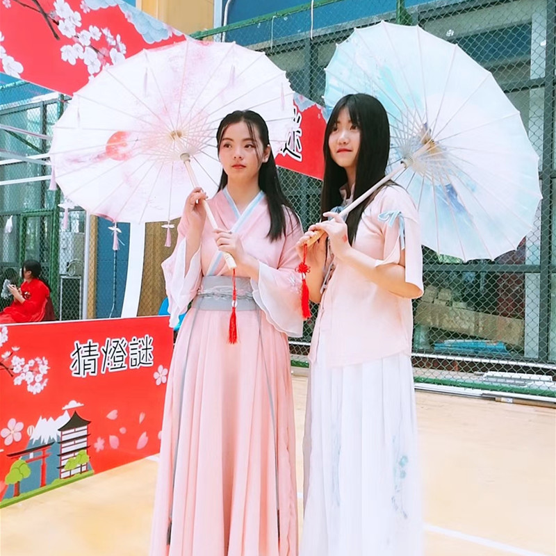 绸布印花伞古产品图