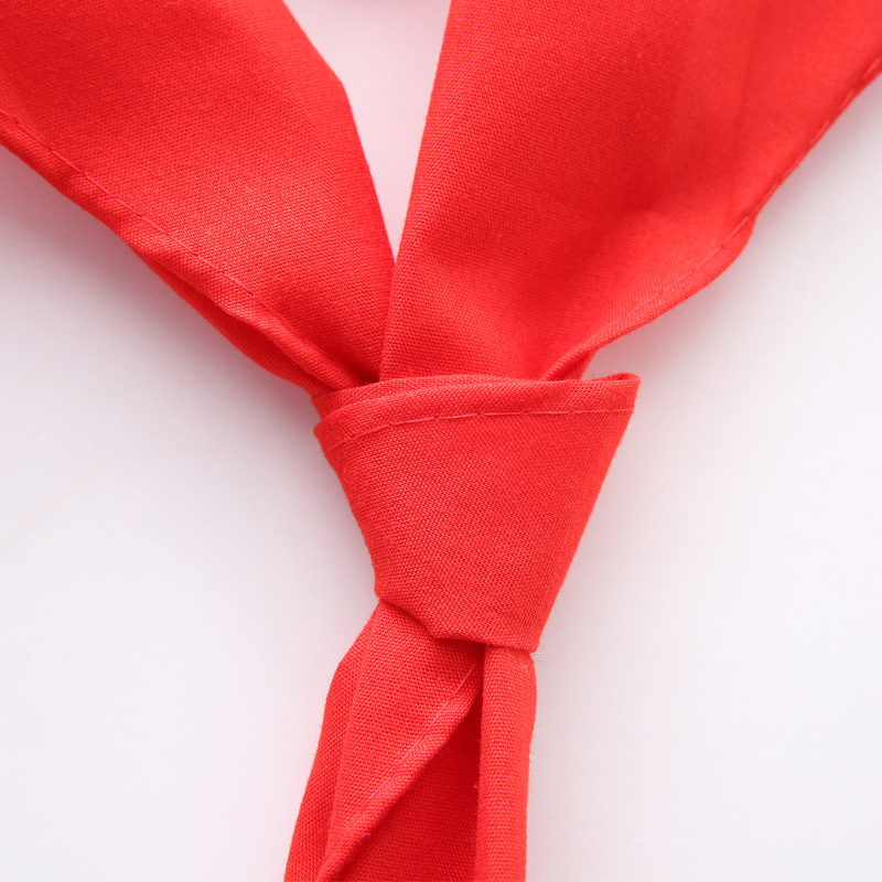 学生大号红领巾 儿童成人通用全棉布少先队员标准1.2米红领巾批发详情图3