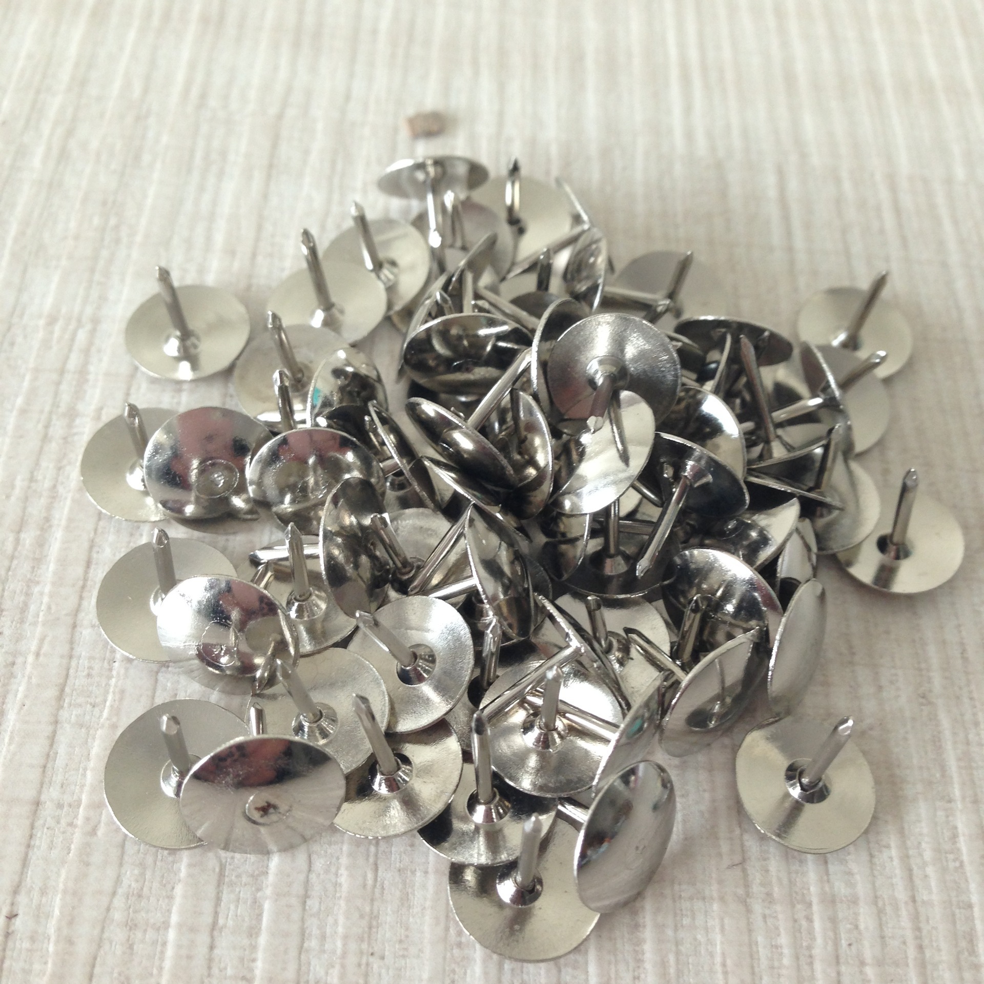 Haige 6862 graphic pin round head wall nail nickel-plated drawing nail