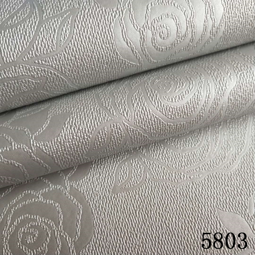 Manufacturers direct rose-pattern decoration PVC artificial leather sofa leather shift door leather case leather soft and hard bag background wall details Picture