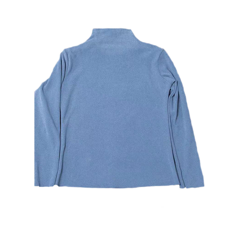 【 Factory Direct Sales 】 De Rong thickened 12-color semi-high neck base layer women's thermal top, slimming and shaping, versatile Item Picture