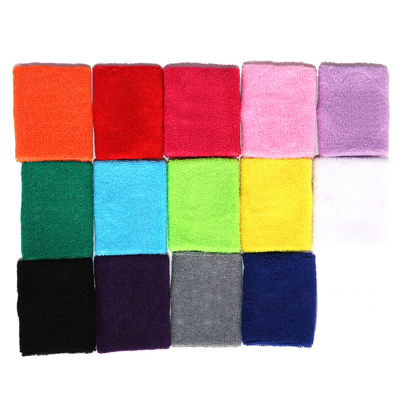 Professional Sports Breathable Color Towel Wrist Protector Practical Towel Hand Wrist Protector Fashion Sweat Sports Wrist Protector Specification drawing