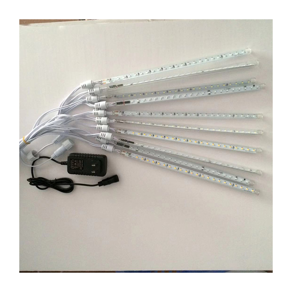 LED meteor shower lamp, surface mount meteor tube, outdoor tree decoration waterproof meteor lamp Item Picture