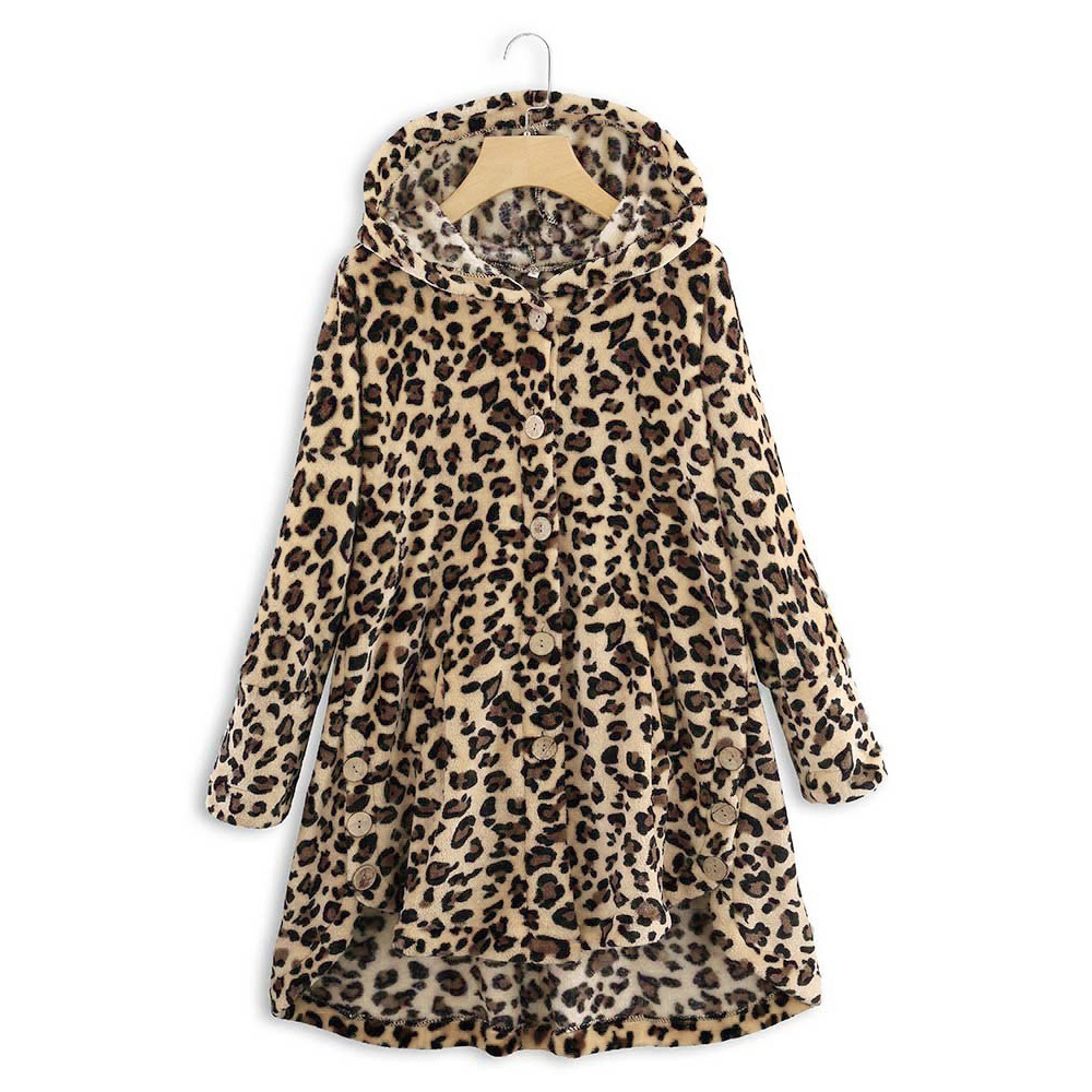 2022 Autumn and winter dress, Amazon plus-size women's clothing, mid-length lamb plush double-sided fleece coat for women details Picture