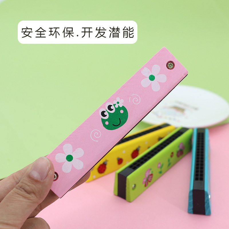 木质口琴卡通细节图