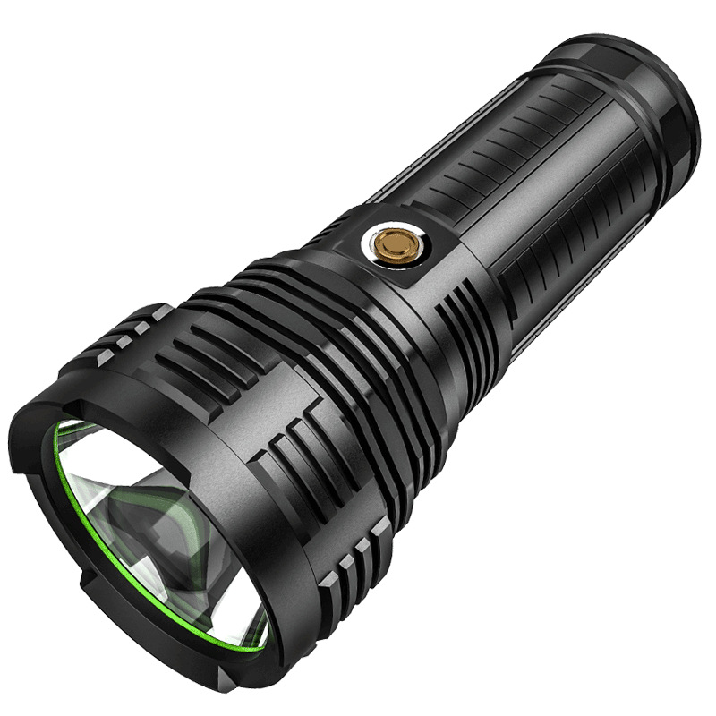 跨境户外超亮远射P70 P90强光手电筒USB充电大功率巡逻探照灯详情图5