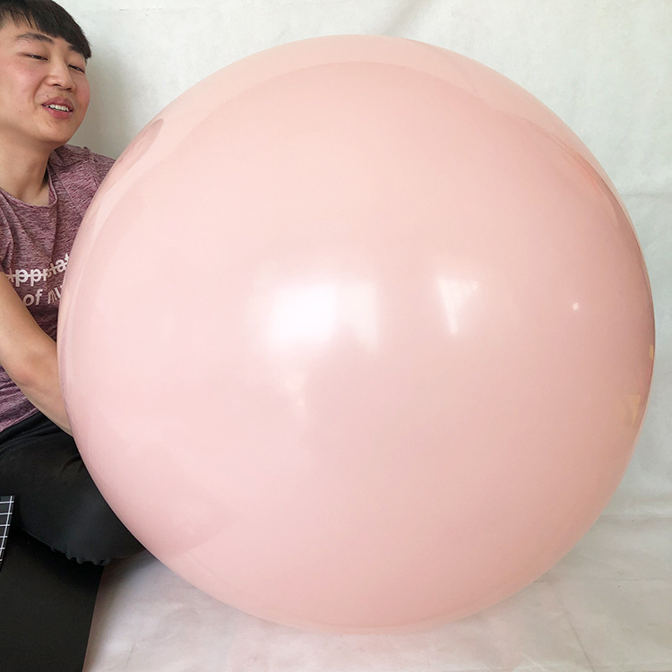 Cross-border wholesale of 35g thickened large ground burst and sky burst round latex balloons, 36-inch perfectly round ground burst balloons Application Scenario
