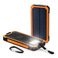 新款大路虎三代太阳能移动电源套料大容量led灯手机太阳能充电宝图