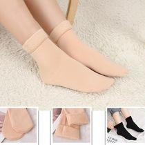 Winter cashmere thick snow socks warm women's mid-tube socks floor socks snow boots socks manufacturers wholesale