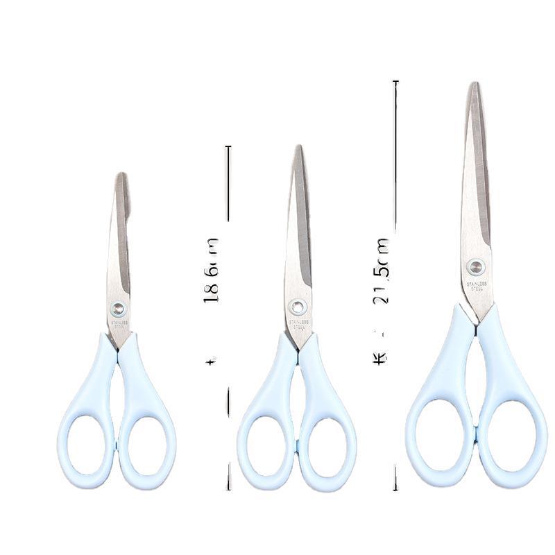 Manufacturer Lidemei office paper-cutting manual scissors stainless steel scissors size student stationery household small scissors Item Picture