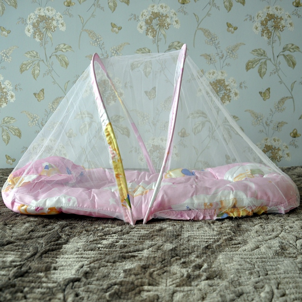 Manufacturers Wholesale Summer Anti-Mosquito Mosquito Net Portable Folding Yurt Baby Bed Anti-Mosquito Cover For Children Specification drawing