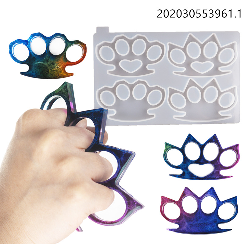 树脂配件/萌粒/儿童玩具/暴力熊/树脂白底实物图