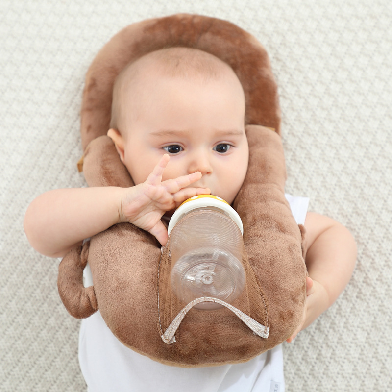 跨境创意婴儿喂奶枕头多功能哺乳神器新生儿防吐奶枕宝宝防偏头枕详情图4