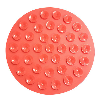 新款圆形硅胶慢食碗 37个加固吸盘缓食碗 硅胶宠物垫详情图5