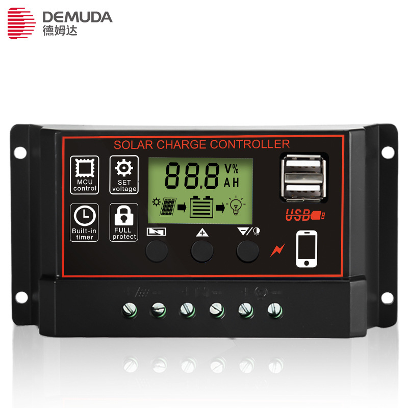 The Manufacturer Directly Supplied Solar Controller 10A20a30a60a Street Light Intelligent System Charging Controller Exploded details Picture