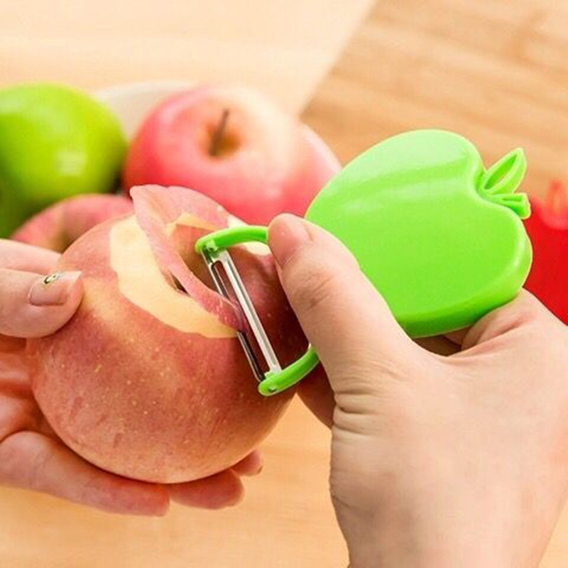 Factory direct sales of apple folding and peeling knives, fruit peelers, and fruit knives. Wholesale of one-yuan and two-yuan store supplies details Picture