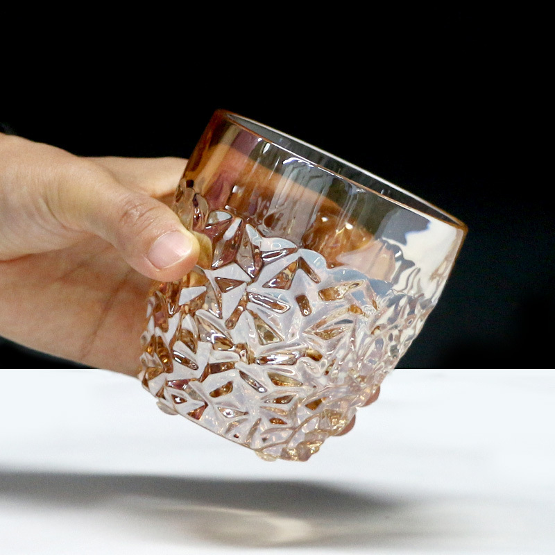 酒具/水杯水晶玻璃/威士忌水晶玻璃/不锈钢配件/清酒壶产品图