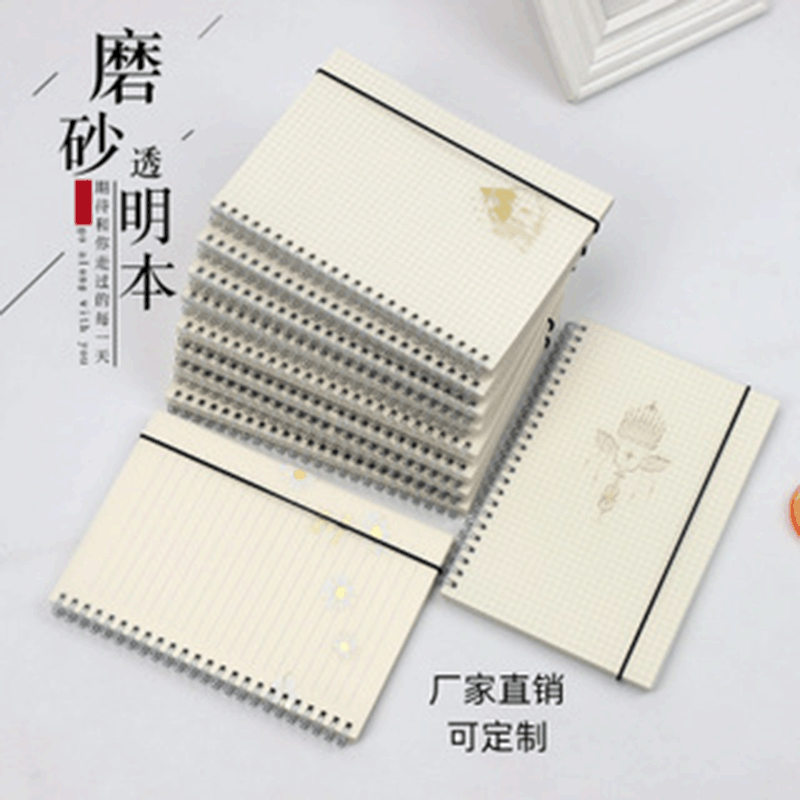 Thousand Yu Culture New Simple Literary Double Helix Coil Notebook Portable Notepad Small Fresh Student Hand Ledger