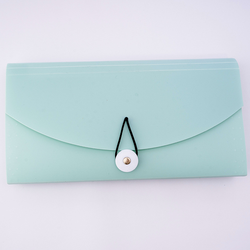 B6 organ bag, small size, document bag, mini storage, ticket bag, multi-layer student materials, summary, test paper bag Specification image