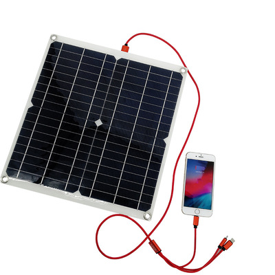 نظام Solar Panel Dua للخلايا الفلطائية الضوئية من ألواح شمسية مزدوجة من طراز USB18V/5V Application Scenario