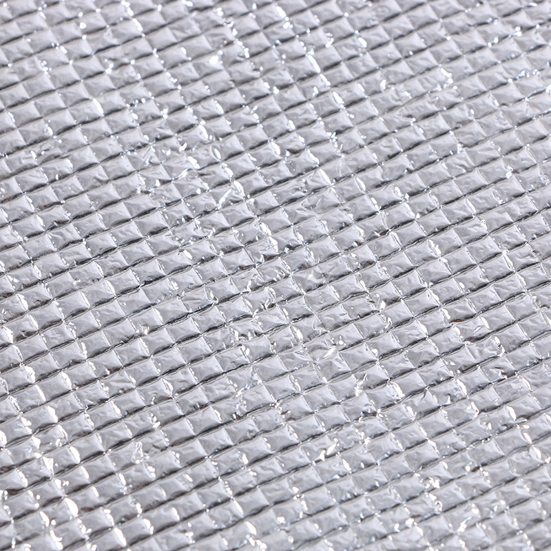 Aluminum film crawling mat with single-sided pattern thickened, home living room children's play mat, cold and heat insulation foam floor mat wholesale Application Scenario