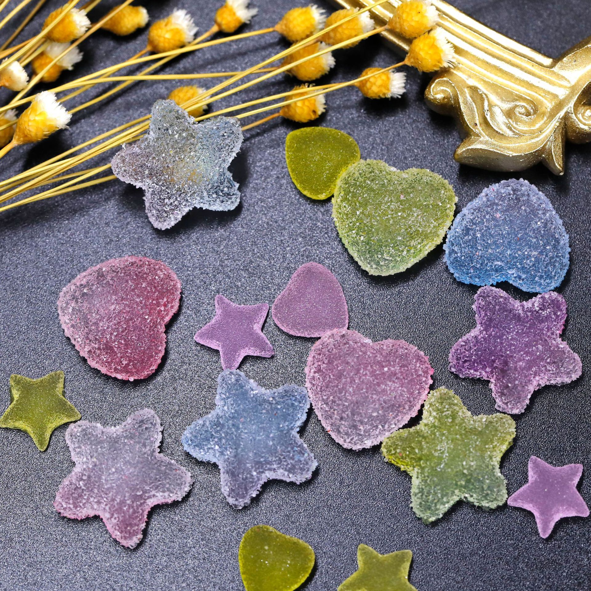 Nail candy Heart Fairy tale future Castle Utobon series new soft candy nail jewelry diamond Utopia