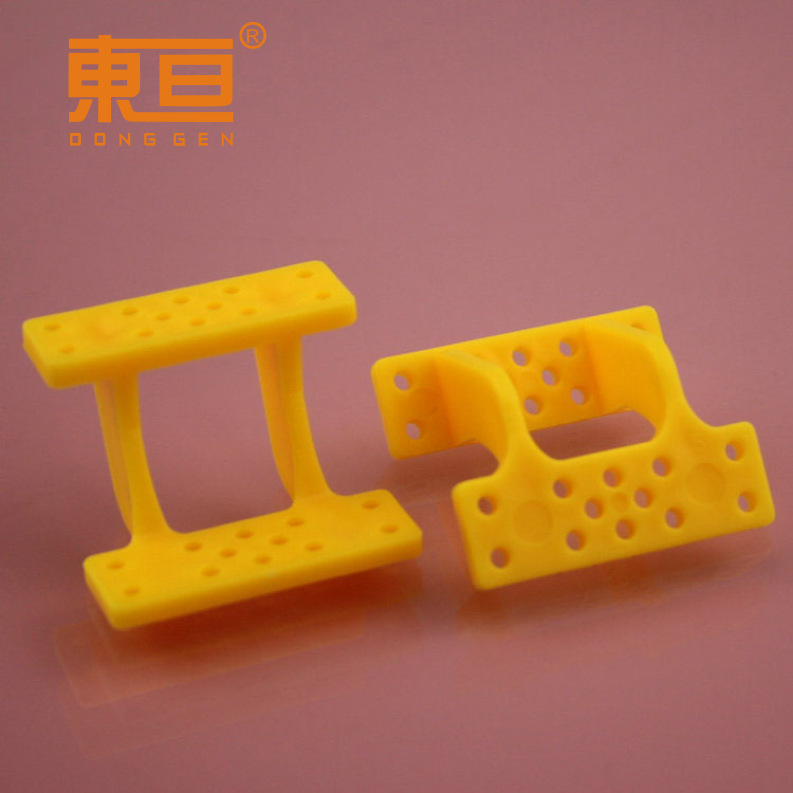 TJT302520黄 台阶托 梯节 高低阶片 塑料件 科技积木零件