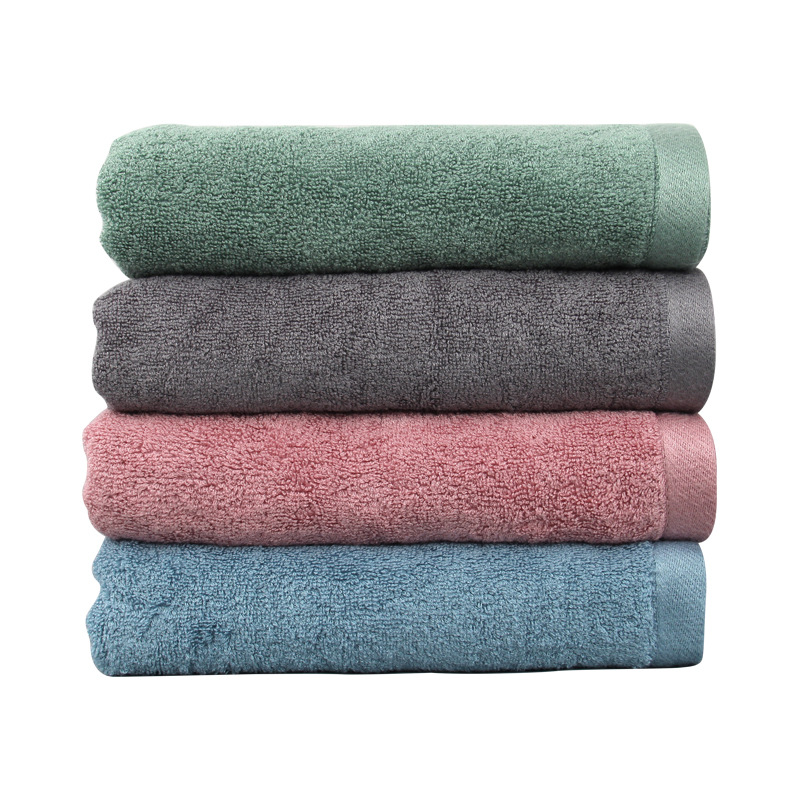 Fu Sweet Home Factory Direct Sales Bamboo Charcoal Fiber Adult Household Men's High-Grade Towel Soft Not Hair Sports Towel Item Picture