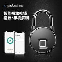 tuya Fingerprint Padlock Bluetooth APP Locker Small lock Warehouse door P22+ smart fingerprint lock
