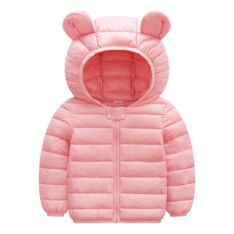 Children's lightweight down cotton-padded clothes 2022 new foreign trade boys' and girls' cotton-padded clothes, small children's and baby cotton-padded jackets, winter coats details Picture