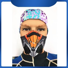 滑雪户外运动防风面罩骑行保暖挡风口罩灰尘过滤防护面具