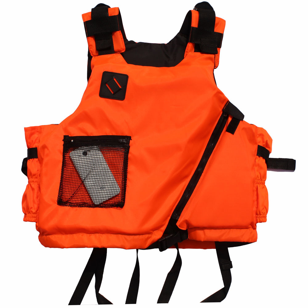 New Cable-Stayed Lock Life Jacket Adult Sea Fishing Snorkeling Outdoor Stream Tracing Marine Drift Flood Control Buoyancy Suit Item Picture