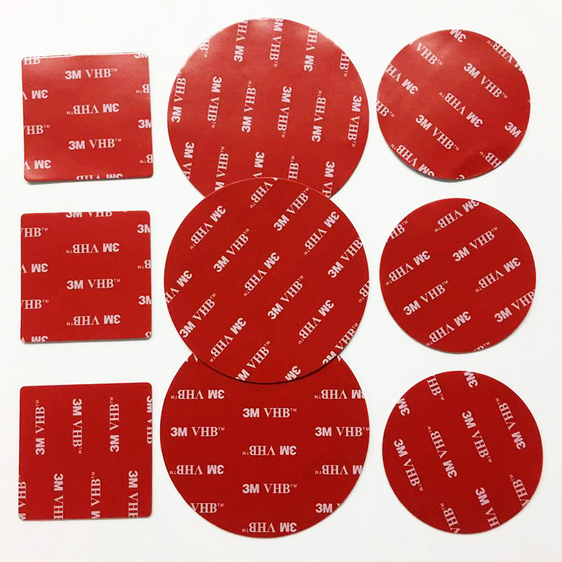 Transparent double-sided tape 3MM*3M, double-sided tape for car ornaments, vhb double-sided tape, hook adhesive, sandwich foam adhesive Specification drawing