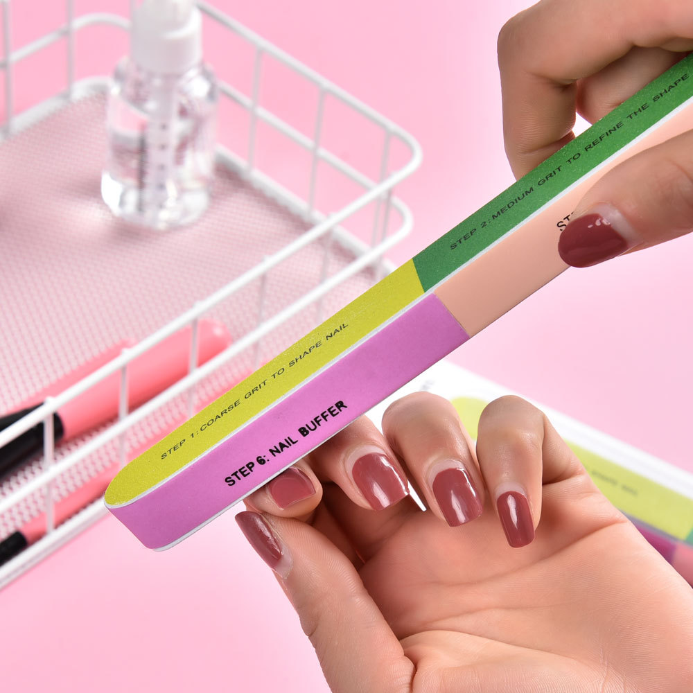 Nail Polish Sponge Manicure File Double-Sided Nail Polish Rub Ultra-Thin Sanding File Manicure Care Products details Picture