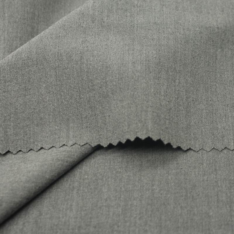 New Plain Four-Sided Elastic Suit Fabric Set Of Rayon Pants Material Plain Tr Woven Pants Fabric Jacket Cloth Specification drawing
