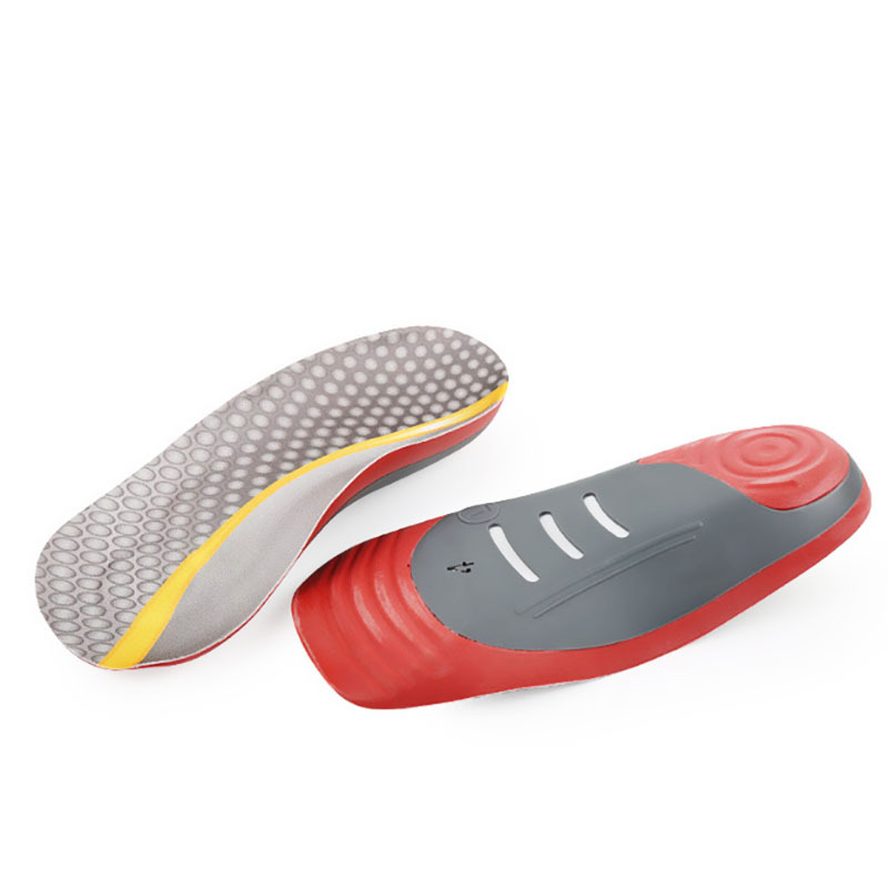 Pu Orthotic Leg Insole Adult High Arch Flat Foot Support Arch Movement Breathable, Soft And Comfortable Specification drawing
