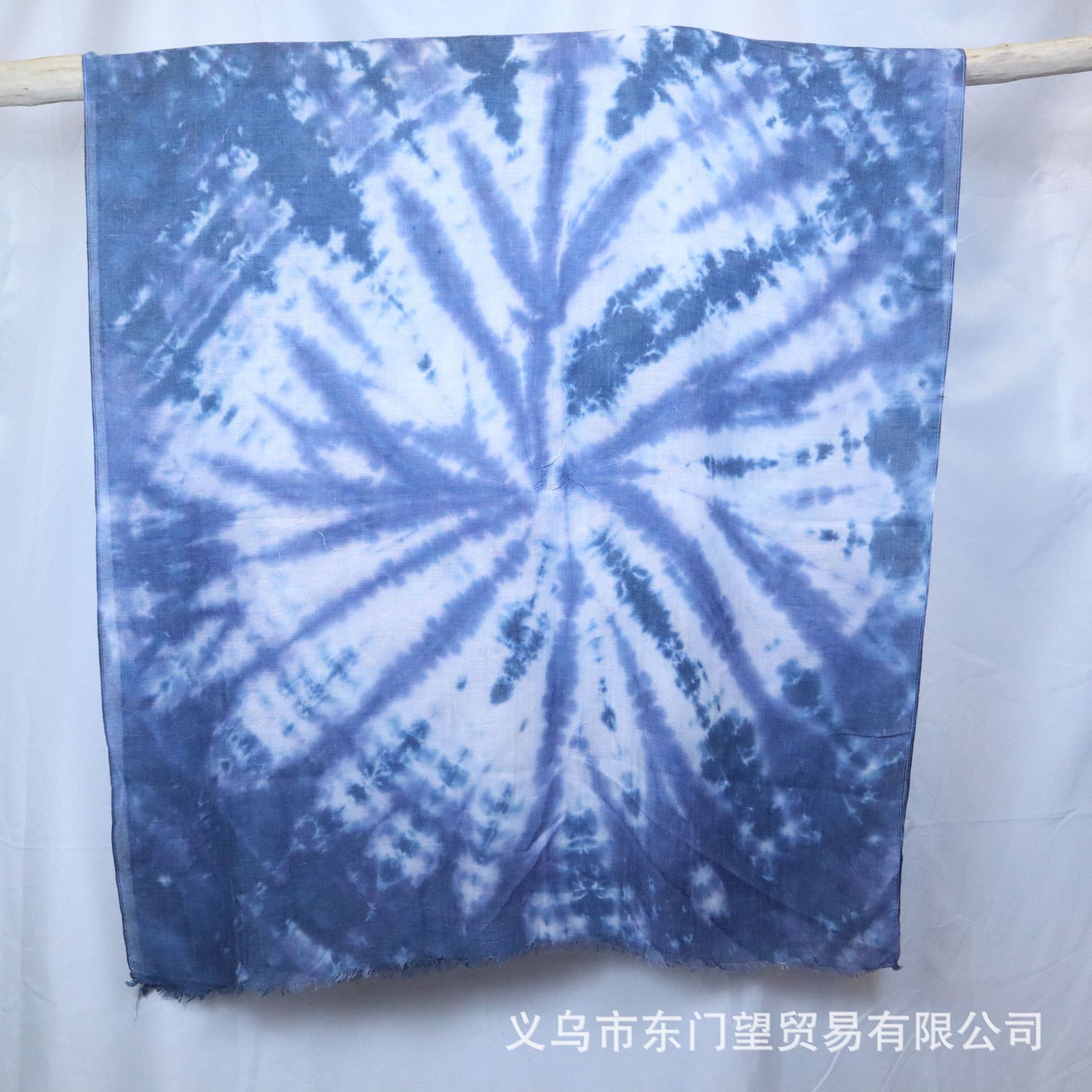 Net Red Explosive New Tie Dye Scarf Zhang Yixing Clothing With Cape Rhyme Color Silk Scarf Manufacturers Direct Sales Long Scarf Application Scenario