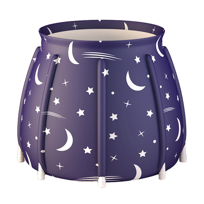 折叠浴桶成人白底实物图