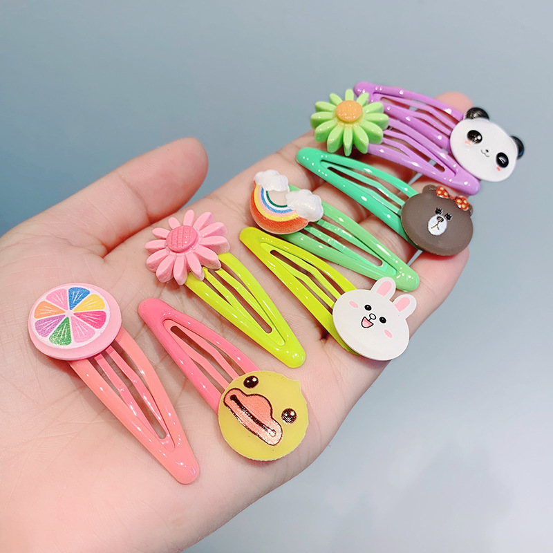 Children's Hair Clip Baby Broken Hair Clip Edge Clip Girl's Side Bangs Clip Bb Clip Princess Girl Cute Hair Clip Headpiece Application Scenario