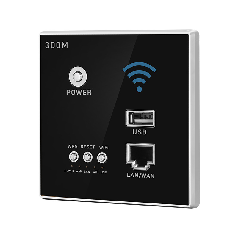 Wireless router panel AP through wall wireless wifi